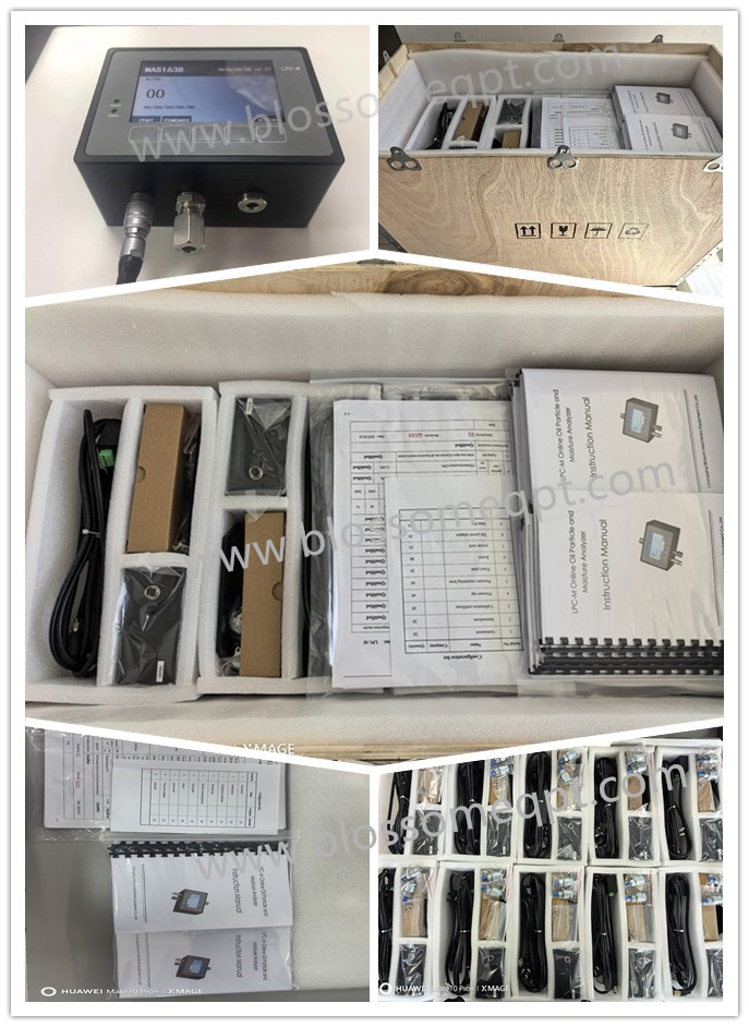 Previous Russian Customer Re-purchased 20 Sets Online Oil Particle Counters with Moisture Sensor in April 2025