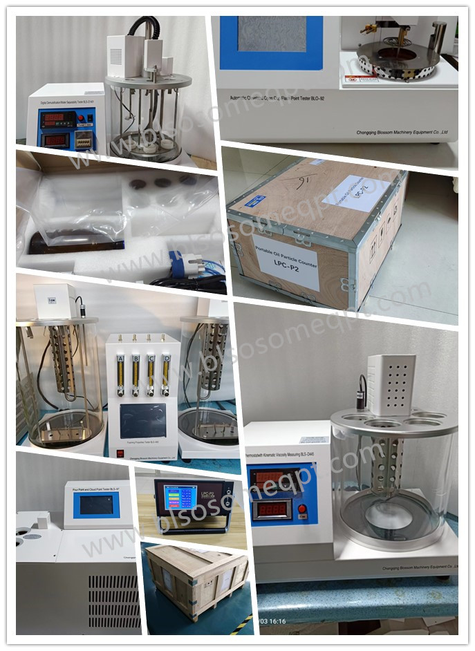 Russian Customer Purchased 22 Lubricant Oil Measurement Equipment for Laboratory in October 2022