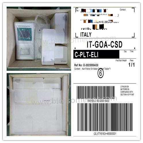 Customer From Italy Purchased Karl Fishcer Oil Moisture Tester in January 2025