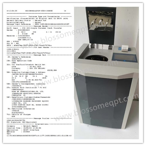 Customer From Brazil Purchased Automatic Oxygen Bomb Calorimeter in April 2023