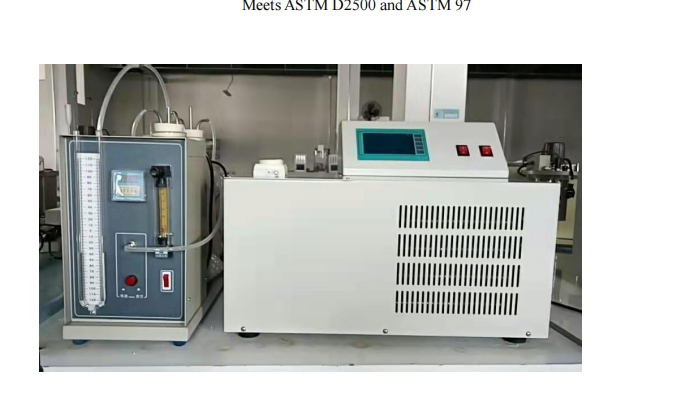 Pour Point and Cold Filter Plugging Point Tester