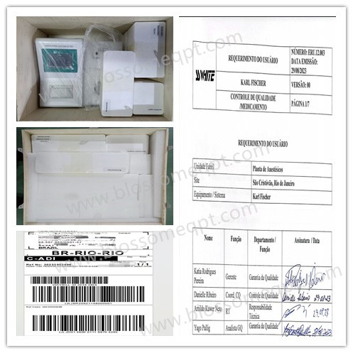 Customer From Brazil Purchased Karl Fischer Oil Moisture Tester in September 2023