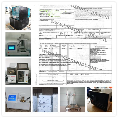 Nigeria Customer Purchased 12 Equipment for Oil Lab Building in June 2019
